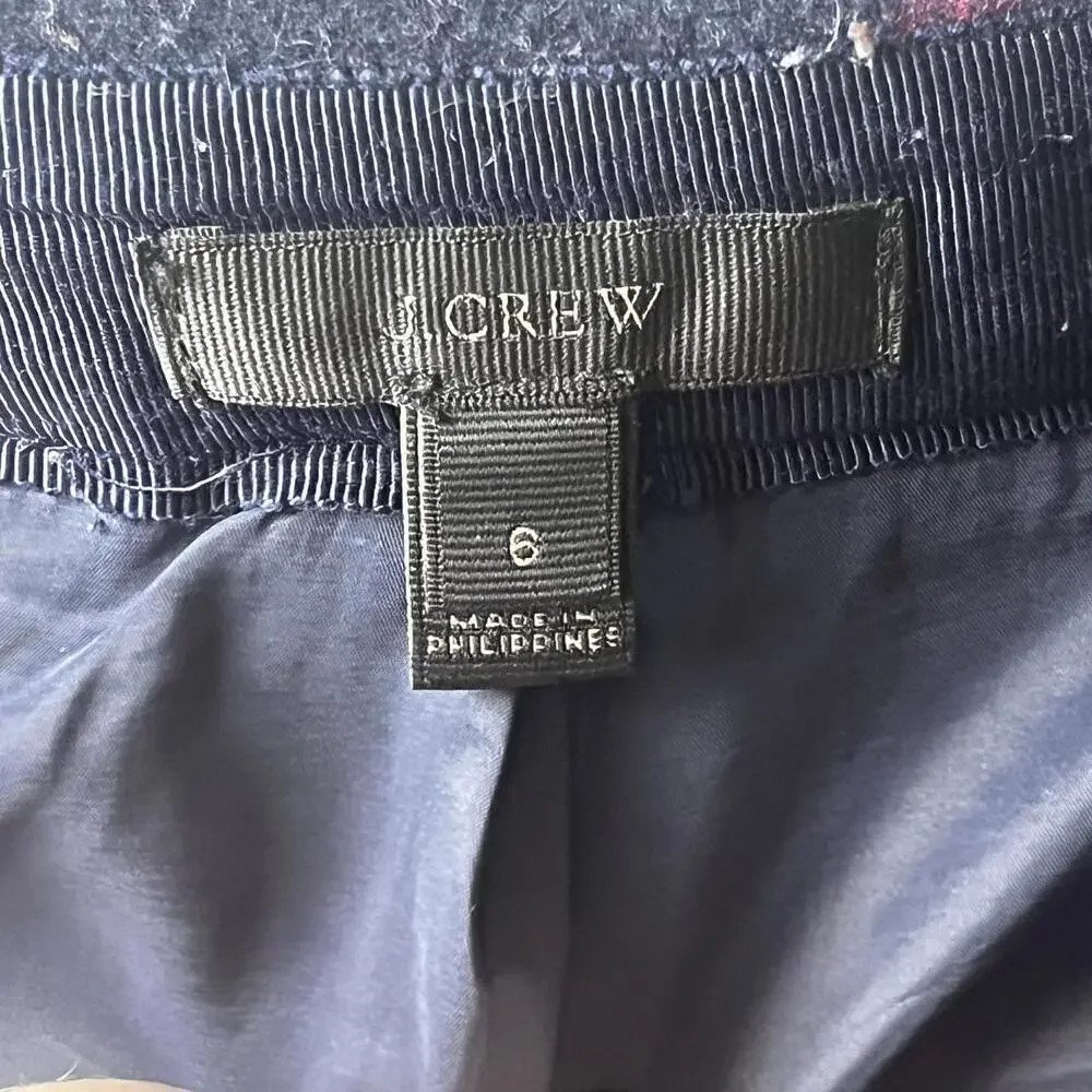 J.Crew wool skirt size 6